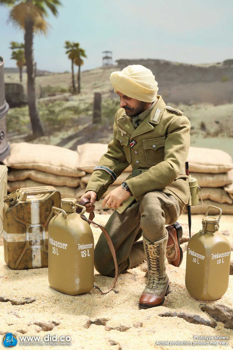 Load image into Gallery viewer, DID - 1/6 WWII German Africa Corps - Supply Duty Ishaan &amp; Panzer Commander Stauffenberg
