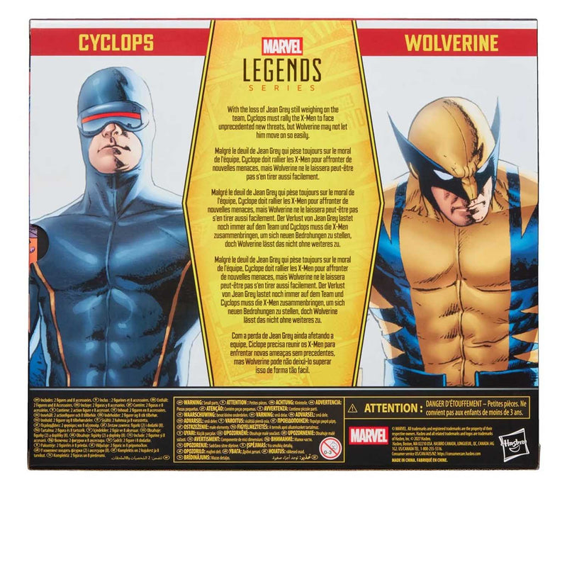 Load image into Gallery viewer, Marvel Legends - Cyclops &amp; Wolverine Two-Pack
