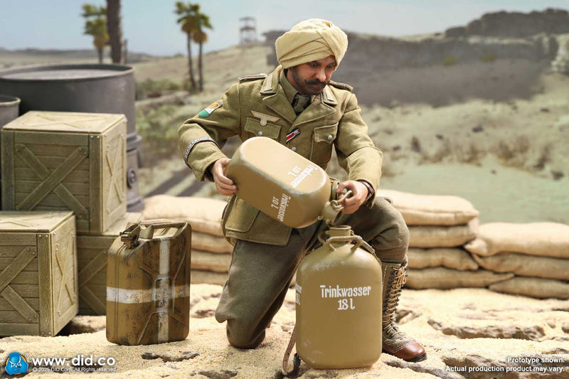 Load image into Gallery viewer, DID - 1/6 WWII German Africa Corps - Supply Duty Ishaan &amp; Panzer Commander Stauffenberg
