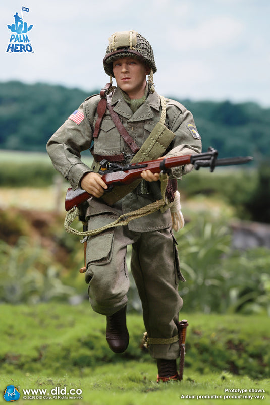 DID - 1/12 Palm Hero Series WWII US Army 101st Airborne Division - Captain Winters