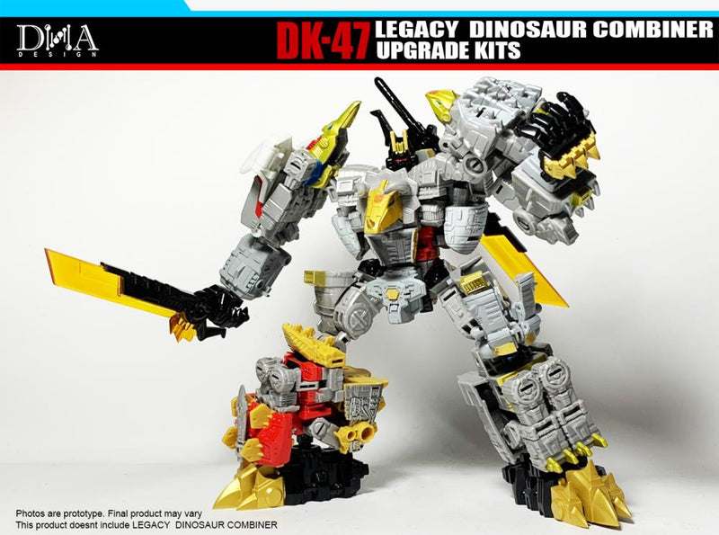 Load image into Gallery viewer, DNA Design - DK-47 Legacy Dinosaur Combiner Upgrade Kit
