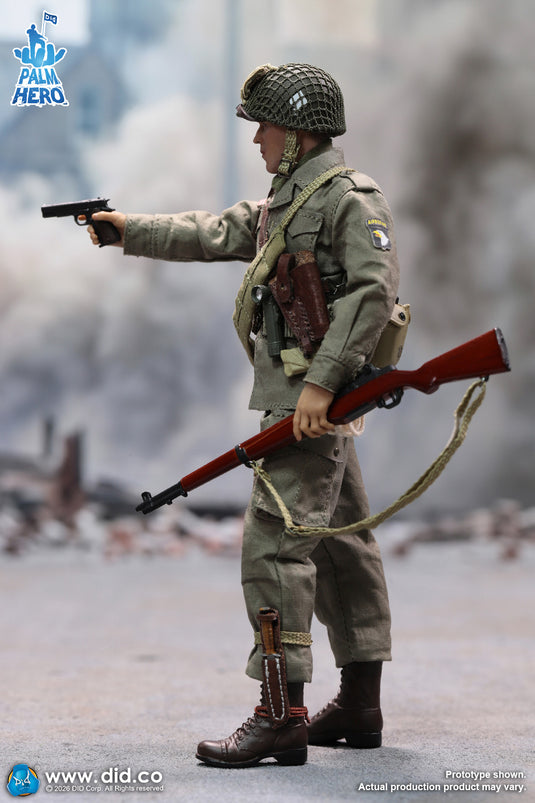 DID - 1/12 Palm Hero Series WWII US Army 101st Airborne Division - Captain Winters
