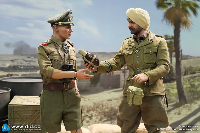 Load image into Gallery viewer, DID - 1/6 WWII German Africa Corps - Supply Duty Ishaan &amp; Panzer Commander Stauffenberg
