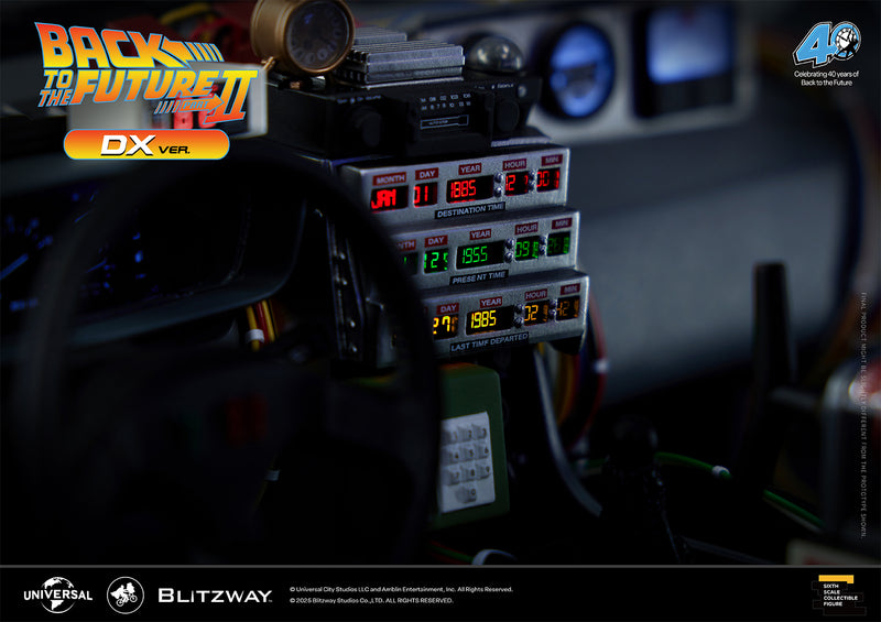 Load image into Gallery viewer, Blitzway - Back To the Future Part II: Delorean 1/6 Scale Vehicle (Deluxe)
