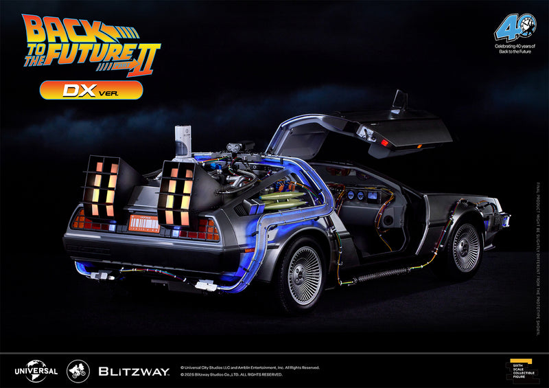 Load image into Gallery viewer, Blitzway - Back To the Future Part II: Delorean 1/6 Scale Vehicle (Deluxe)
