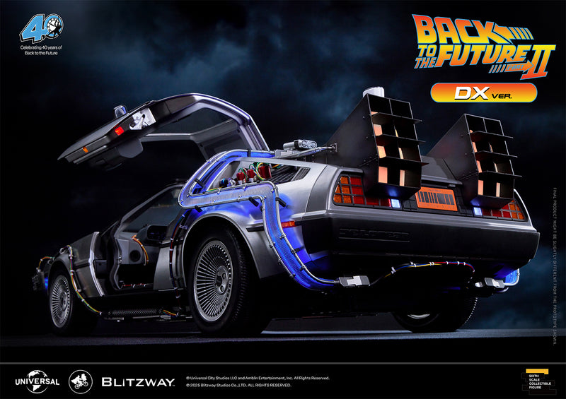 Load image into Gallery viewer, Blitzway - Back To the Future Part II: Delorean 1/6 Scale Vehicle (Deluxe)
