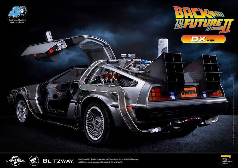 Load image into Gallery viewer, Blitzway - Back To the Future Part II: Delorean 1/6 Scale Vehicle (Deluxe)
