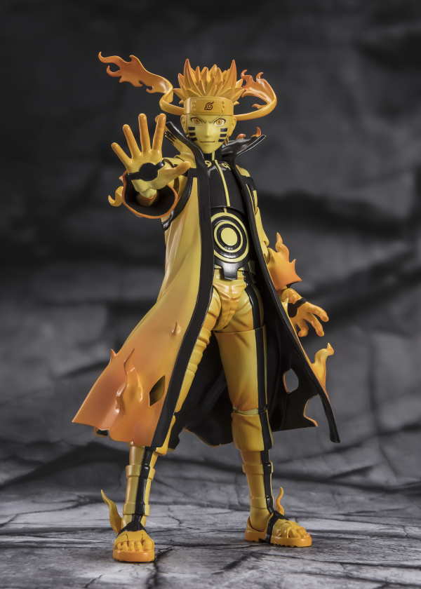 Load image into Gallery viewer, Bandai - S.H.Figuarts - Naruto Shippuden - Naruto Uzumaki (Courageous Strength That Binds) (Kurama Link Mode) (Exclusive)
