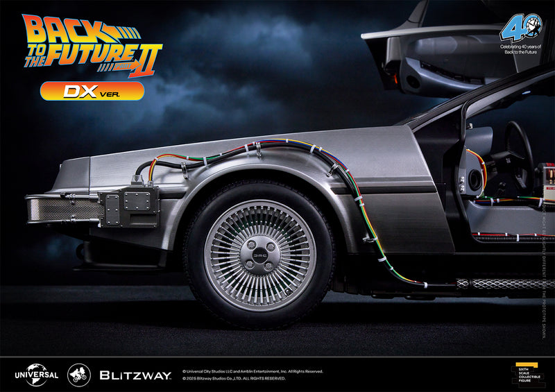 Load image into Gallery viewer, Blitzway - Back To the Future Part II: Delorean 1/6 Scale Vehicle (Deluxe)
