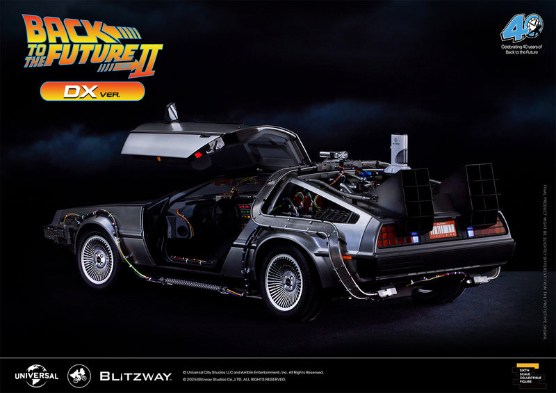 Load image into Gallery viewer, Blitzway - Back To the Future Part II: Delorean 1/6 Scale Vehicle (Deluxe)
