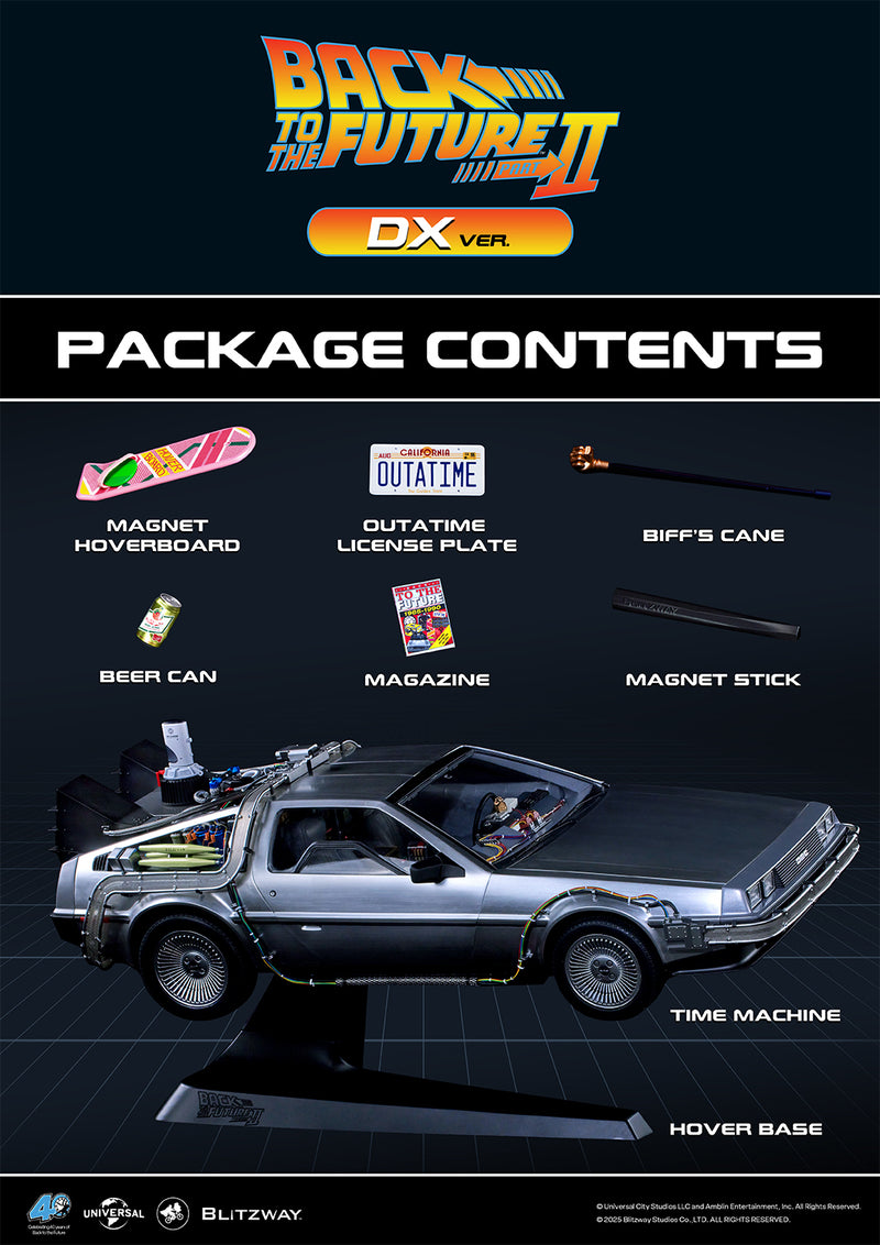 Load image into Gallery viewer, Blitzway - Back To the Future Part II: Delorean 1/6 Scale Vehicle (Deluxe)
