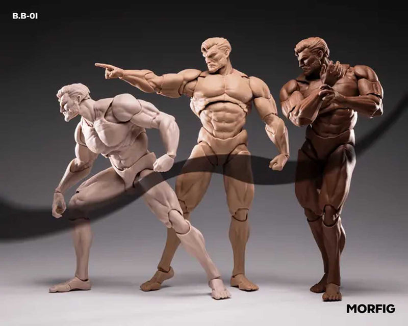 Load image into Gallery viewer, INART - Morfig 1/12 Scale Blank Body - Male Body (Version 2)

