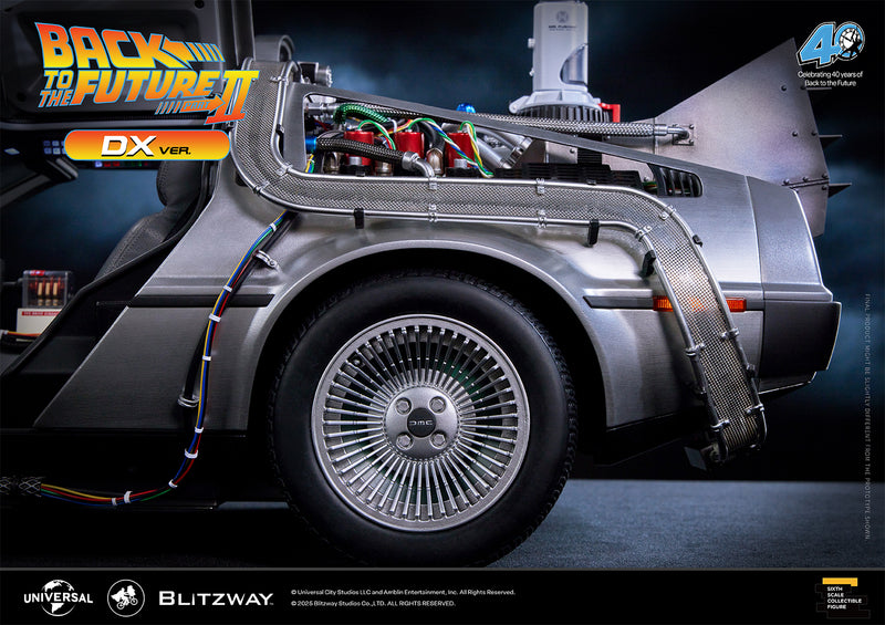 Load image into Gallery viewer, Blitzway - Back To the Future Part II: Delorean 1/6 Scale Vehicle (Deluxe)
