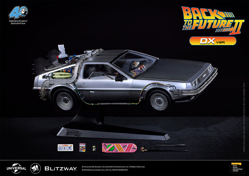 Load image into Gallery viewer, Blitzway - Back To the Future Part II: Delorean 1/6 Scale Vehicle (Deluxe)
