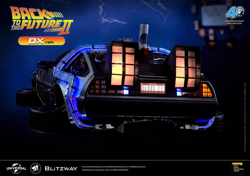 Load image into Gallery viewer, Blitzway - Back To the Future Part II: Delorean 1/6 Scale Vehicle (Deluxe)
