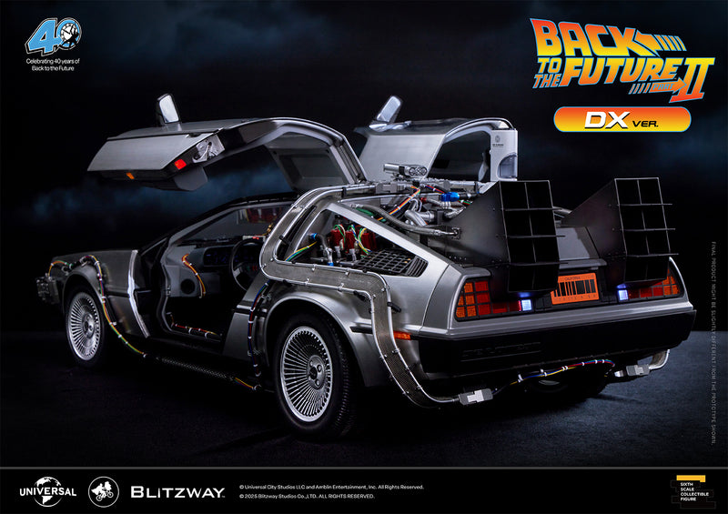 Load image into Gallery viewer, Blitzway - Back To the Future Part II: Delorean 1/6 Scale Vehicle (Deluxe)
