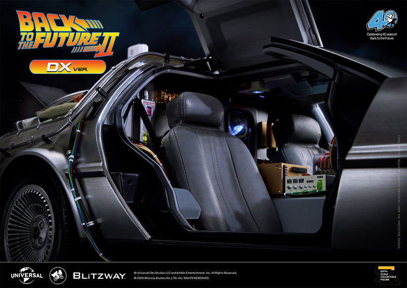 Load image into Gallery viewer, Blitzway - Back To the Future Part II: Delorean 1/6 Scale Vehicle (Deluxe)
