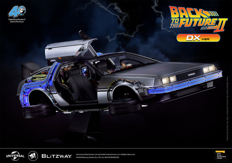 Load image into Gallery viewer, Blitzway - Back To the Future Part II: Delorean 1/6 Scale Vehicle (Deluxe)
