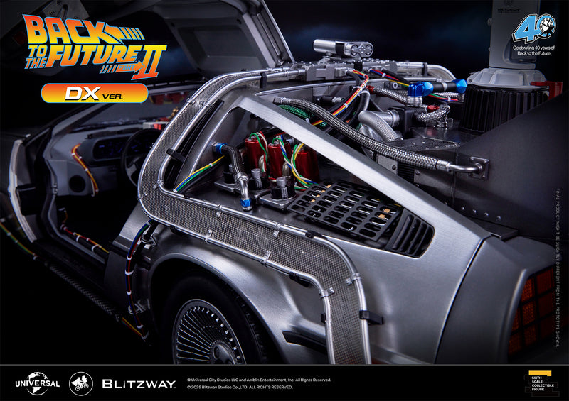 Load image into Gallery viewer, Blitzway - Back To the Future Part II: Delorean 1/6 Scale Vehicle (Deluxe)
