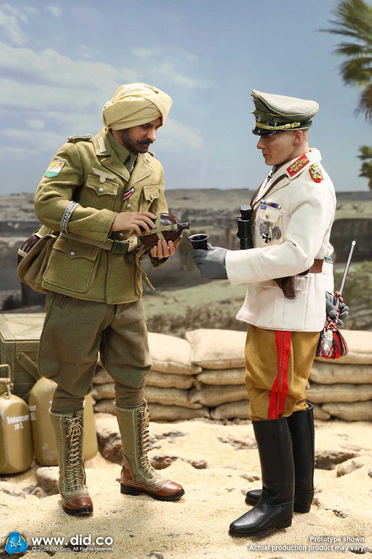 DID - 1/6 WWII German Africa Corps - Supply Duty Ishaan & Panzer Commander Stauffenberg