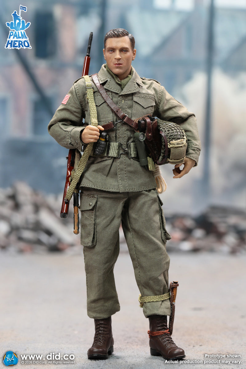 Load image into Gallery viewer, DID - 1/12 Palm Hero Series WWII US Army 101st Airborne Division - Captain Winters
