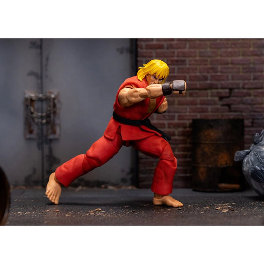 Jada Toys - Ultra Street Fighter II The Final Challengers - Ken 1/12 Scale