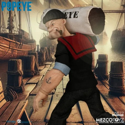 Load image into Gallery viewer, Mezco Toyz - One 12 Popeye
