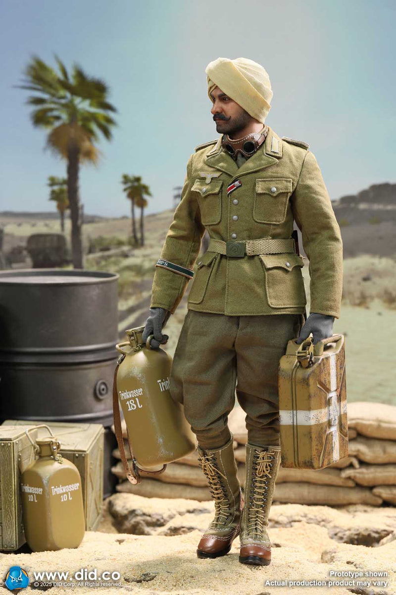 Load image into Gallery viewer, DID - 1/6 WWII German Africa Corps - Supply Duty Ishaan &amp; Panzer Commander Stauffenberg
