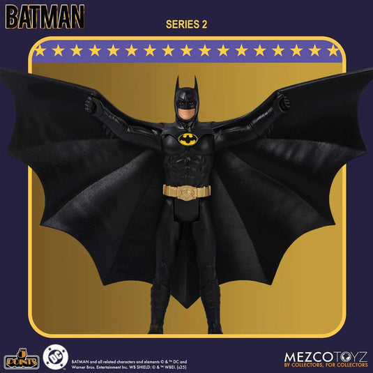 Mezco Toyz - Batman (1989) 5 Points Series 2 Set of 3