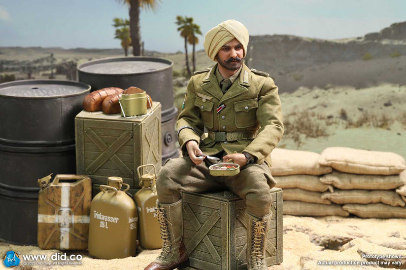 Load image into Gallery viewer, DID - 1/6 WWII German Africa Corps - Supply Duty Ishaan &amp; Panzer Commander Stauffenberg
