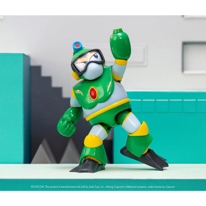 Load image into Gallery viewer, Jada Toys - Mega Man - Bubble Man Deluxe 1/12 Scale
