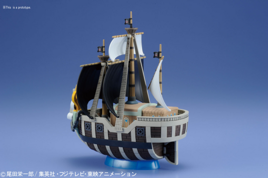 Bandai - One Piece - Grand Ship Collection: Spade Pirates Ship Model Kit