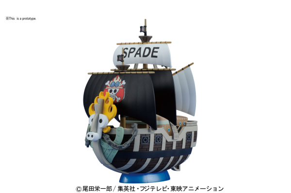 Load image into Gallery viewer, Bandai - One Piece - Grand Ship Collection: Spade Pirates Ship Model Kit
