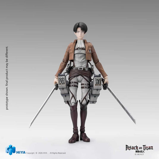 Hiya Toys - Exquisite Basic Series: Attack on Titan - Levi Ackerman
