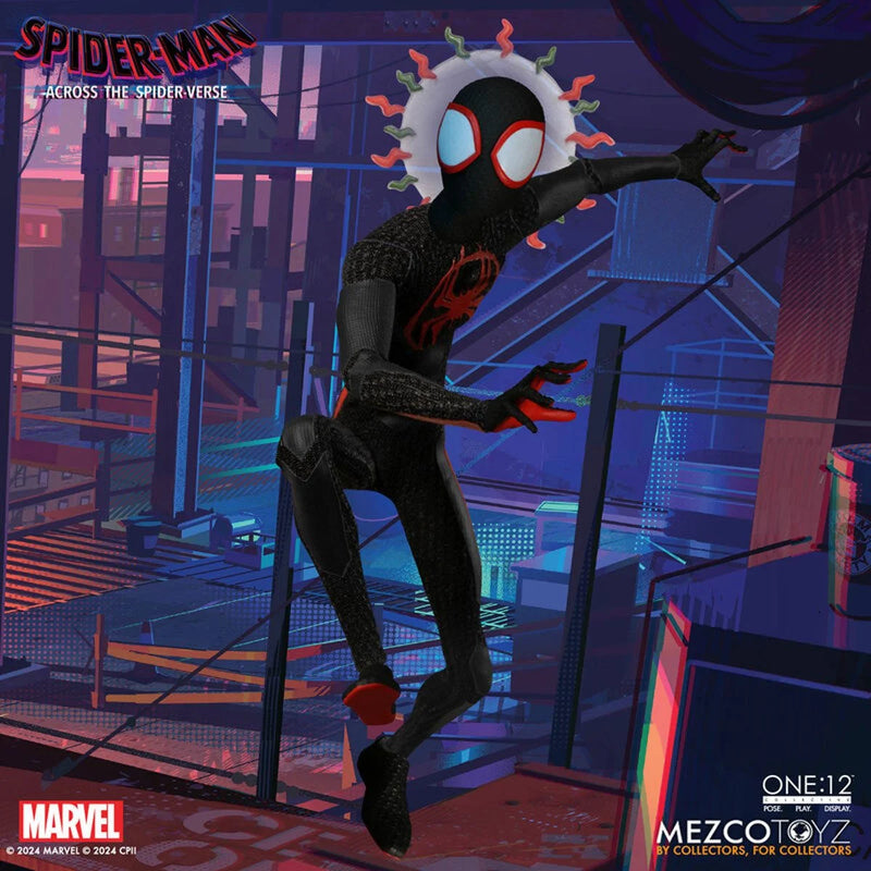 Load image into Gallery viewer, Mezco Toyz - One 12 Spider-Man Across The Spider-Verse - Miles Morales
