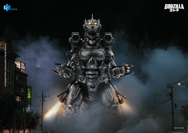 Load image into Gallery viewer, Hiya Toys - Exquisite Basic Series: Godzilla Tokyo S.O.S. (2019) - Mechagodzilla (Heavy Arms / High Mobility Version)
