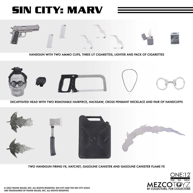 Load image into Gallery viewer, Mezco Toyz - One 12 Sin City - Marv
