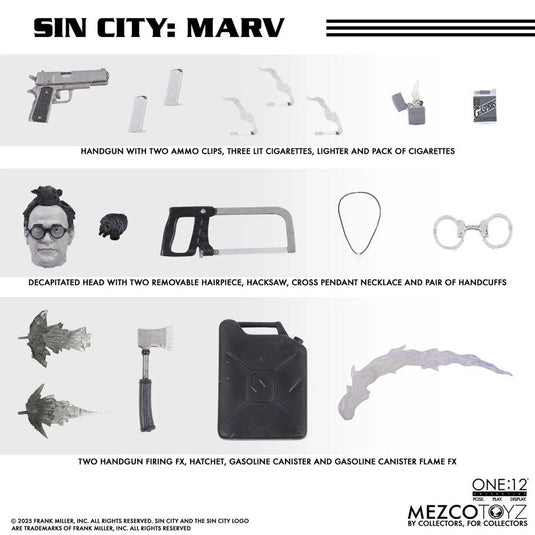 Mezco Toyz - One 12 Sin City - Marv