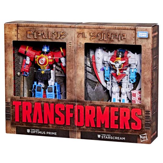 Transformers Timelines - Optimus Prime and Starscream (Comic Edition)