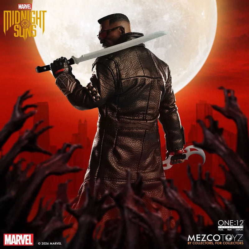 Load image into Gallery viewer, Mezco Toyz - One 12 Marvel's Midnight Suns - Blade

