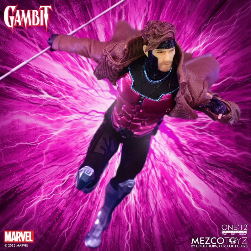 Load image into Gallery viewer, Mezco Toyz - One 12 Marvel Comics - Gambit
