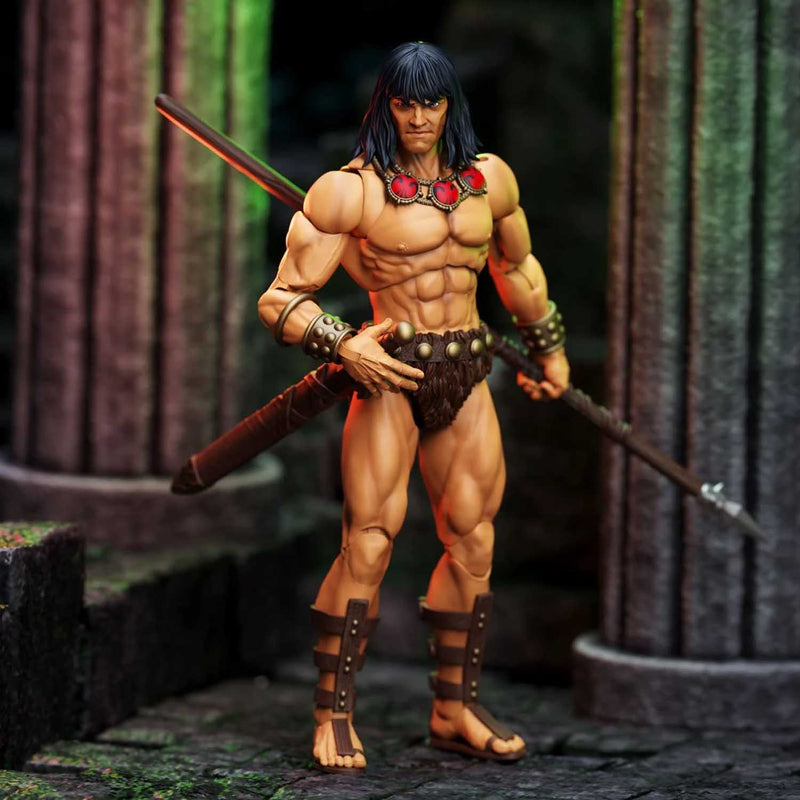 Load image into Gallery viewer, Boss Fight Studio - Conan The Barbarian: The Tower of the Elephant - Young Conan &amp; Yag-Kosha 1/12 Scale
