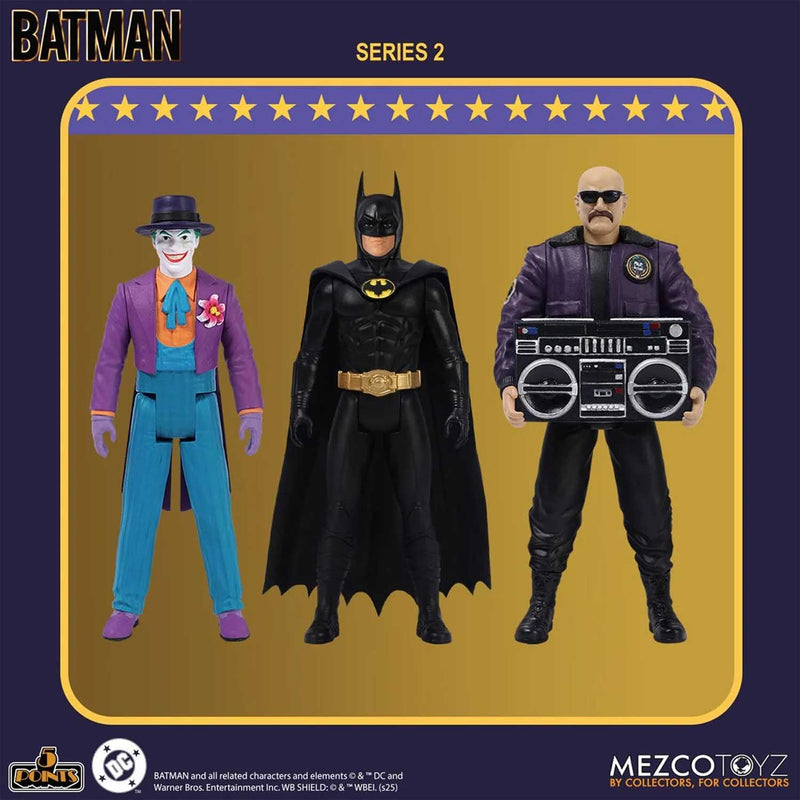 Load image into Gallery viewer, Mezco Toyz - Batman (1989) 5 Points Series 2 Set of 3
