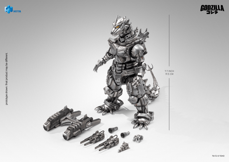 Load image into Gallery viewer, Hiya Toys - Exquisite Basic Series: Godzilla Tokyo S.O.S. (2019) - Mechagodzilla (Heavy Arms / High Mobility Version)
