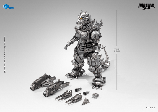 Hiya Toys - Exquisite Basic Series: Godzilla Tokyo S.O.S. (2019) - Mechagodzilla (Heavy Arms / High Mobility Version)