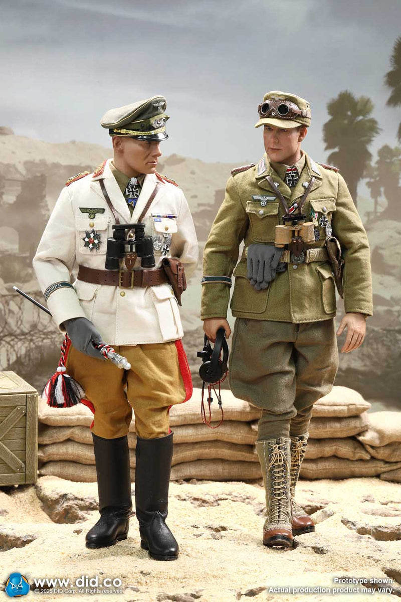 Load image into Gallery viewer, DID - 1/6 WWII German Africa Corps - Supply Duty Ishaan &amp; Panzer Commander Stauffenberg
