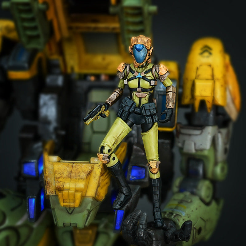 Load image into Gallery viewer, Fresh Retro: Mecha Project - EXO-Valcrian DX-07 Aria Bladeheart
