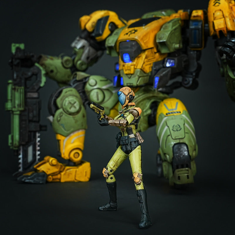 Load image into Gallery viewer, Fresh Retro: Mecha Project - EXO-Valcrian DX-07 Aria Bladeheart
