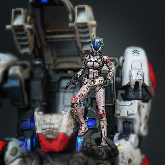 Fresh Retro: Mecha Project - EXO-Valcrian DX-06 Luna Cyberius