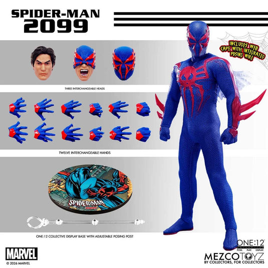 Mezco Toyz - One 12 Marvel Comics - Spider-Man 2099